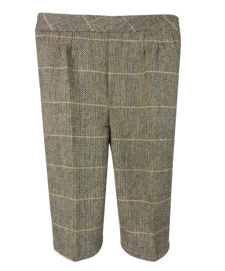 Baby Jungen Fischgrät Karo Tweed Anzug-Set - Tan Braun