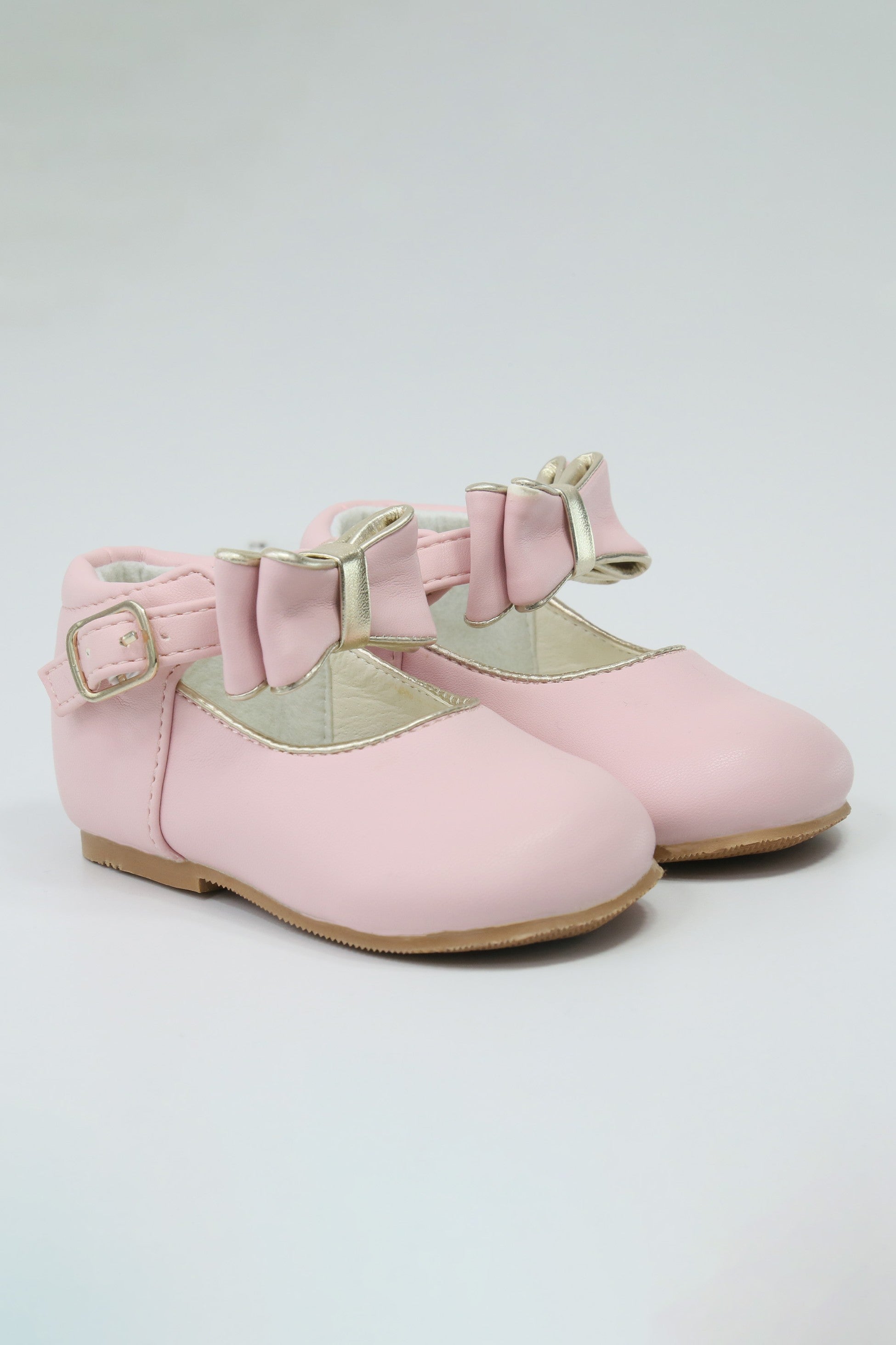 Chic Baby Mädchen Schleifen Schnallenschuhe - SKY - Rosa