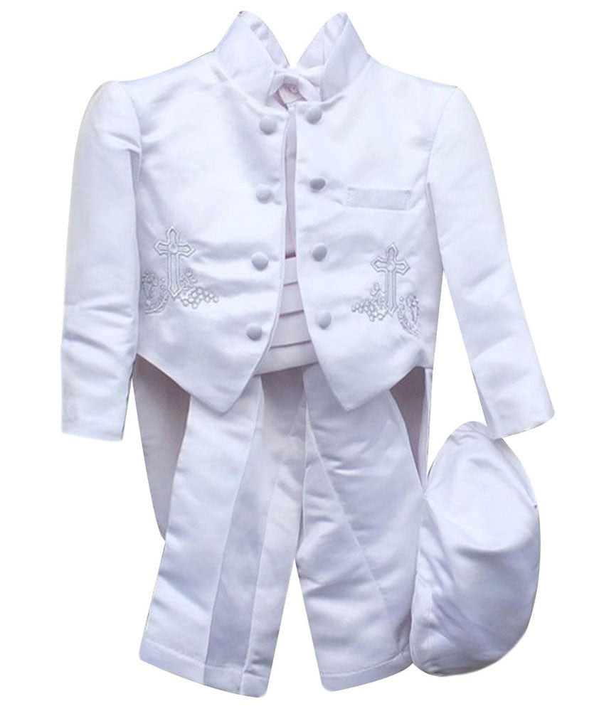 Baby Jungen Taufoutfit - Weiß