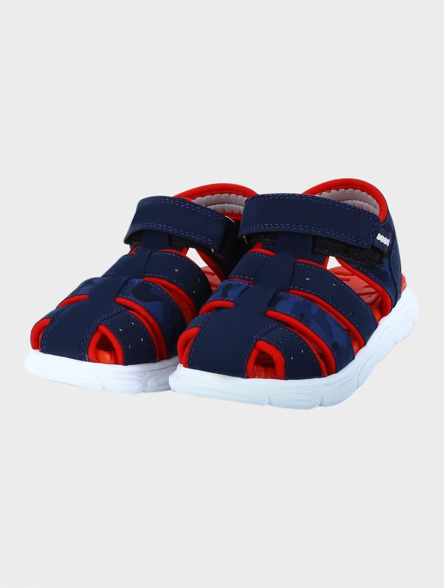 Boys Casual Trekking Summer Sandals - Navy Blue