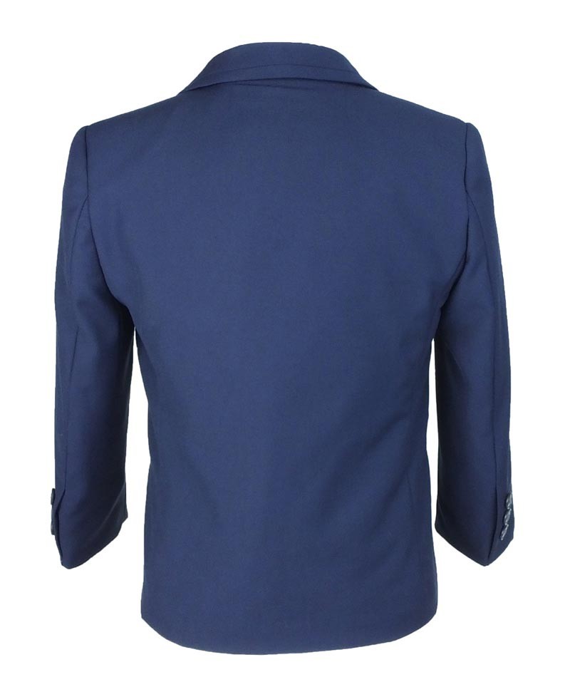 Costume Formel Slim Fit pour Garçons - JEFFERSON Bleu Marine - Bleu Marine