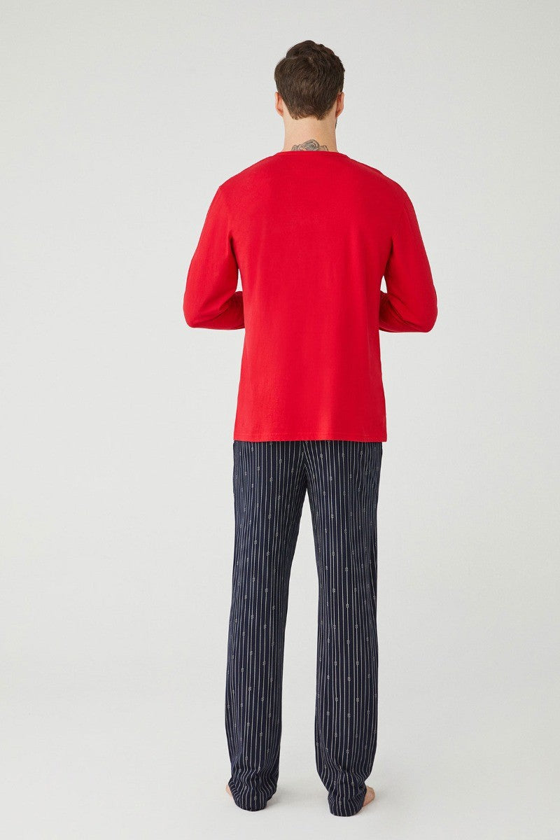 Ensemble Pyjama Confortable pour Homme - Rouge