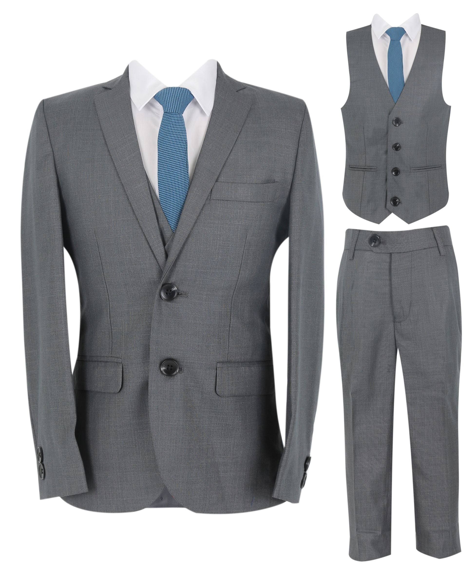 Ensemble Costume Formel pour Garçons - Gris