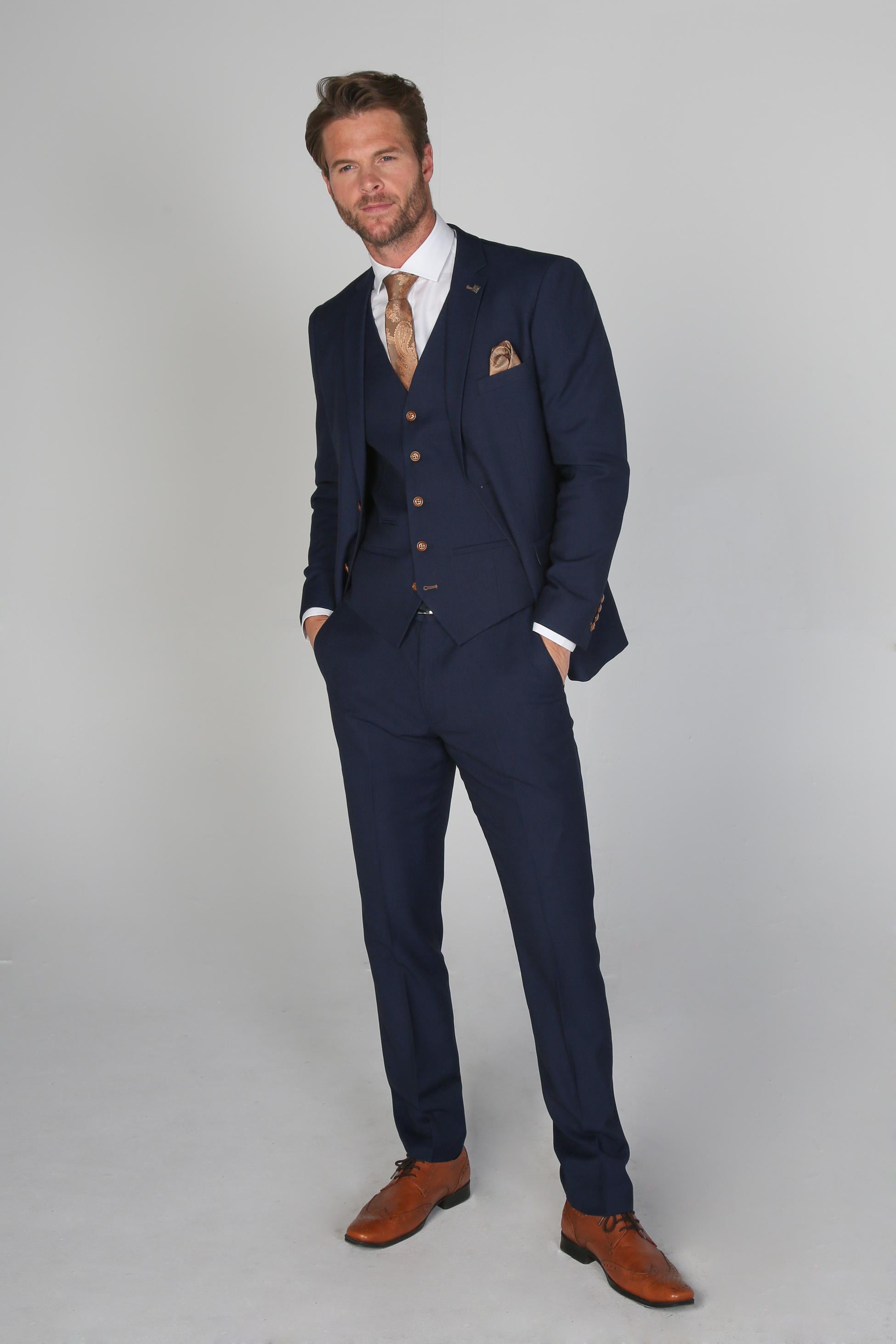 Costume Formel Tailleur pour Homme - MAYFAIR - Bleu Marine