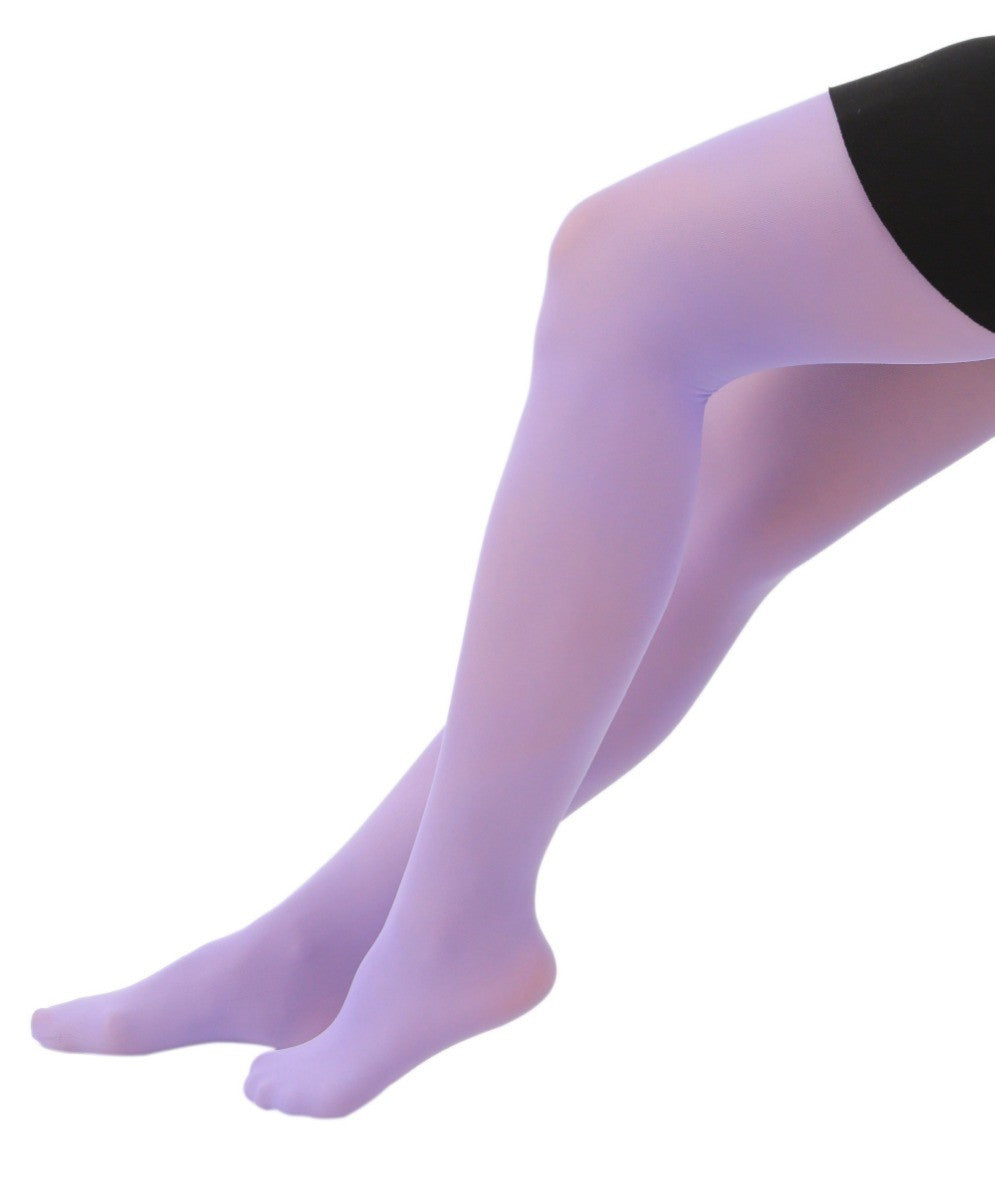 Collants Pieds Doux pour Filles - MYCRO50 - Lilas