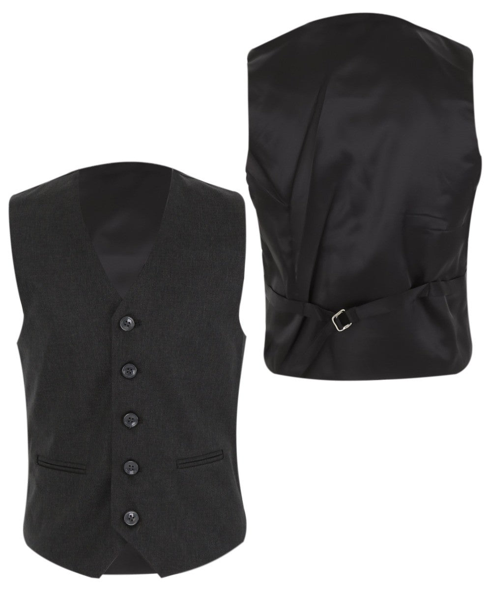 Costume Formel Tailored Fit pour Garçons - LANDON - Noir