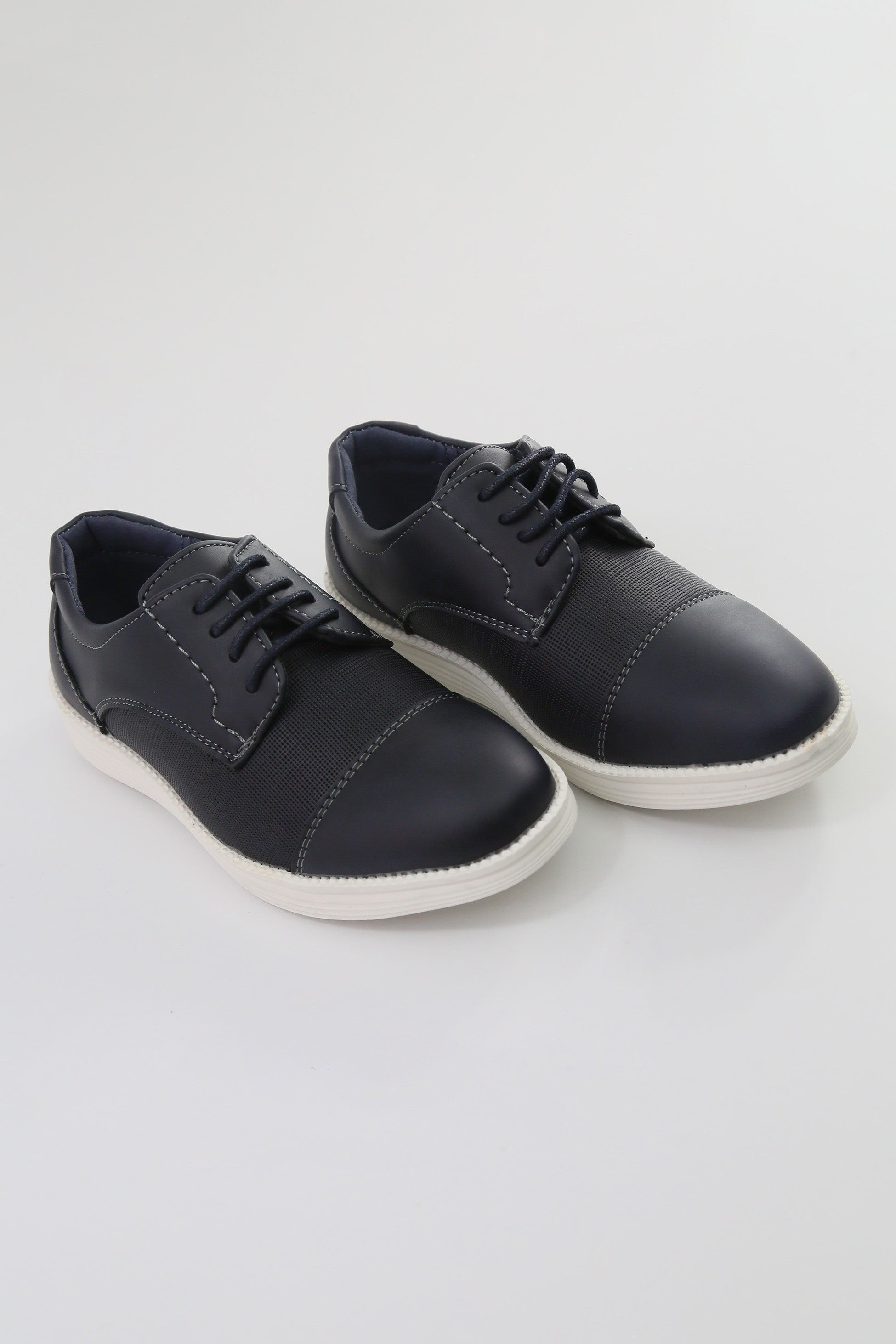 Chaussures Décontractées Style Derby pour Garçons - FELIX - Bleu Marine