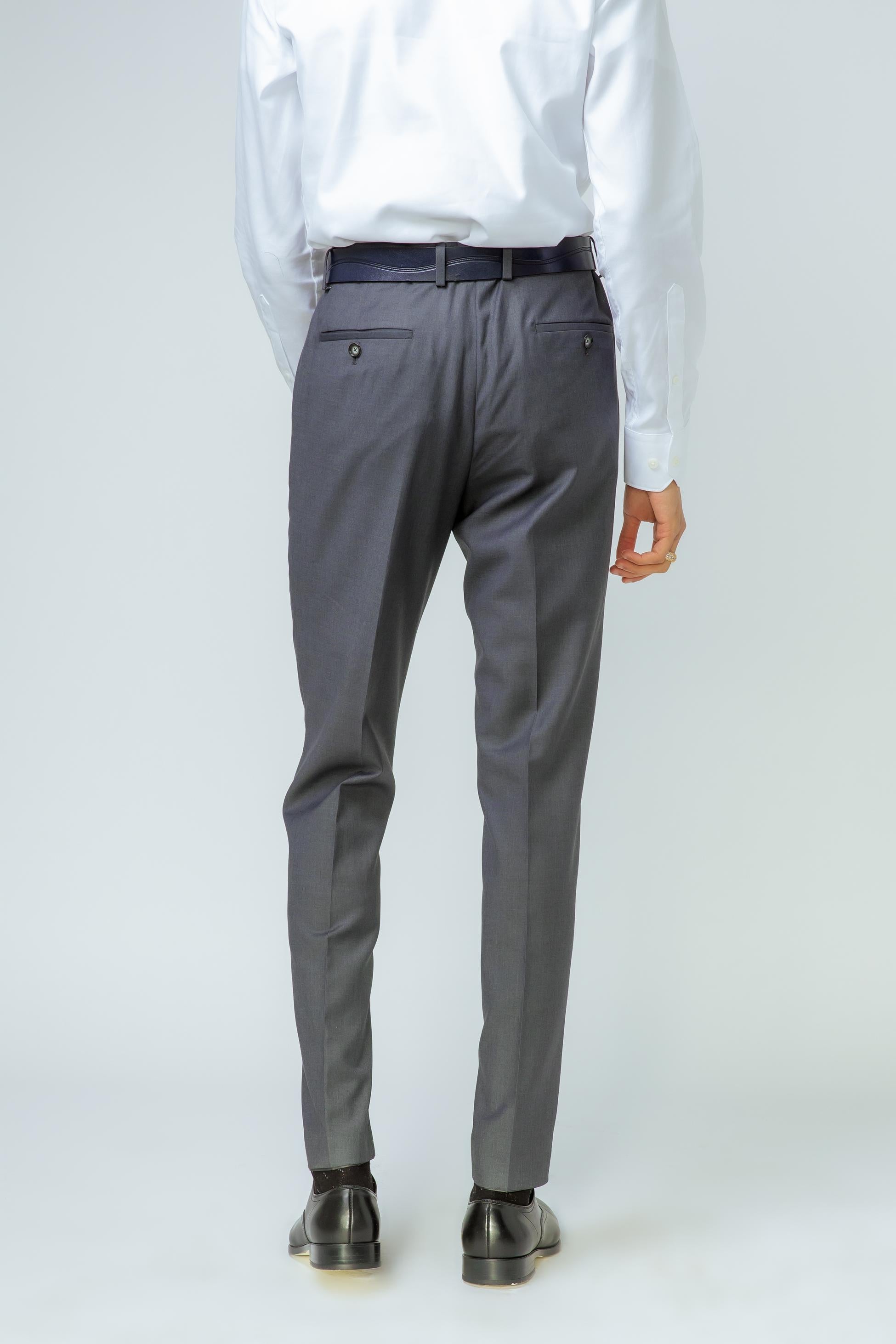 Pantalon Formel Gris pour Homme - DYLAN - Gris