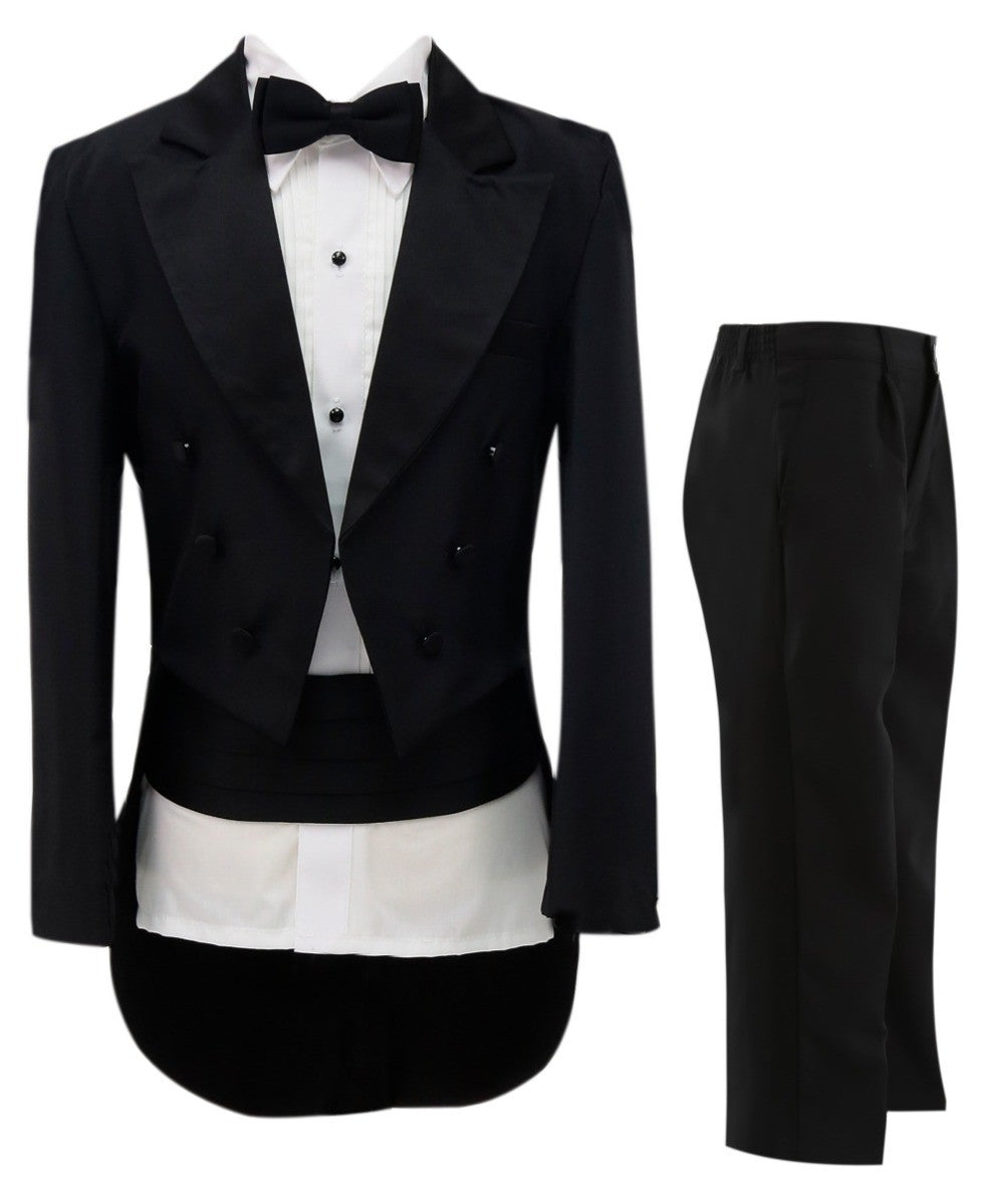 Jungen Tuxedo Frackanzug - Schwarz