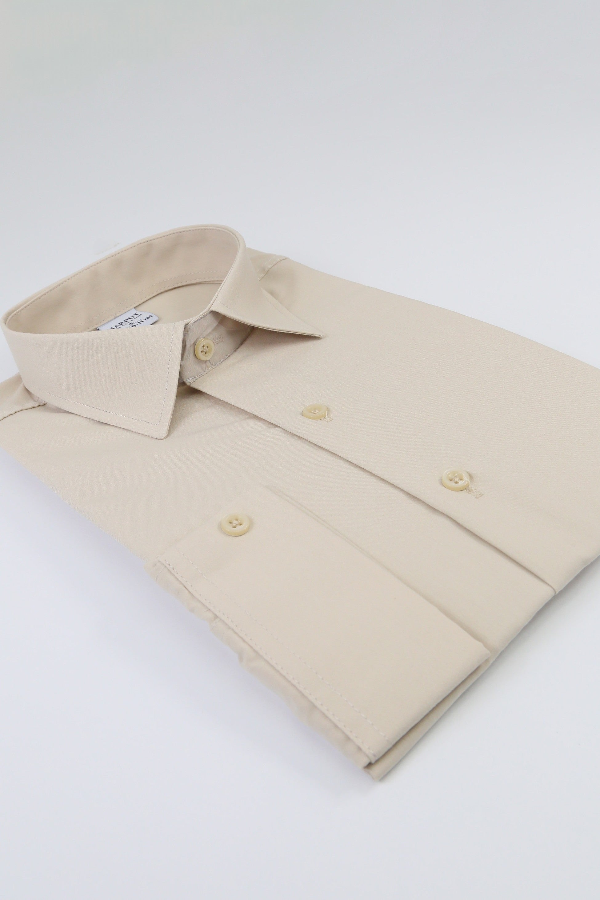 Chemise à col classique pour garçons - Harput - Beige