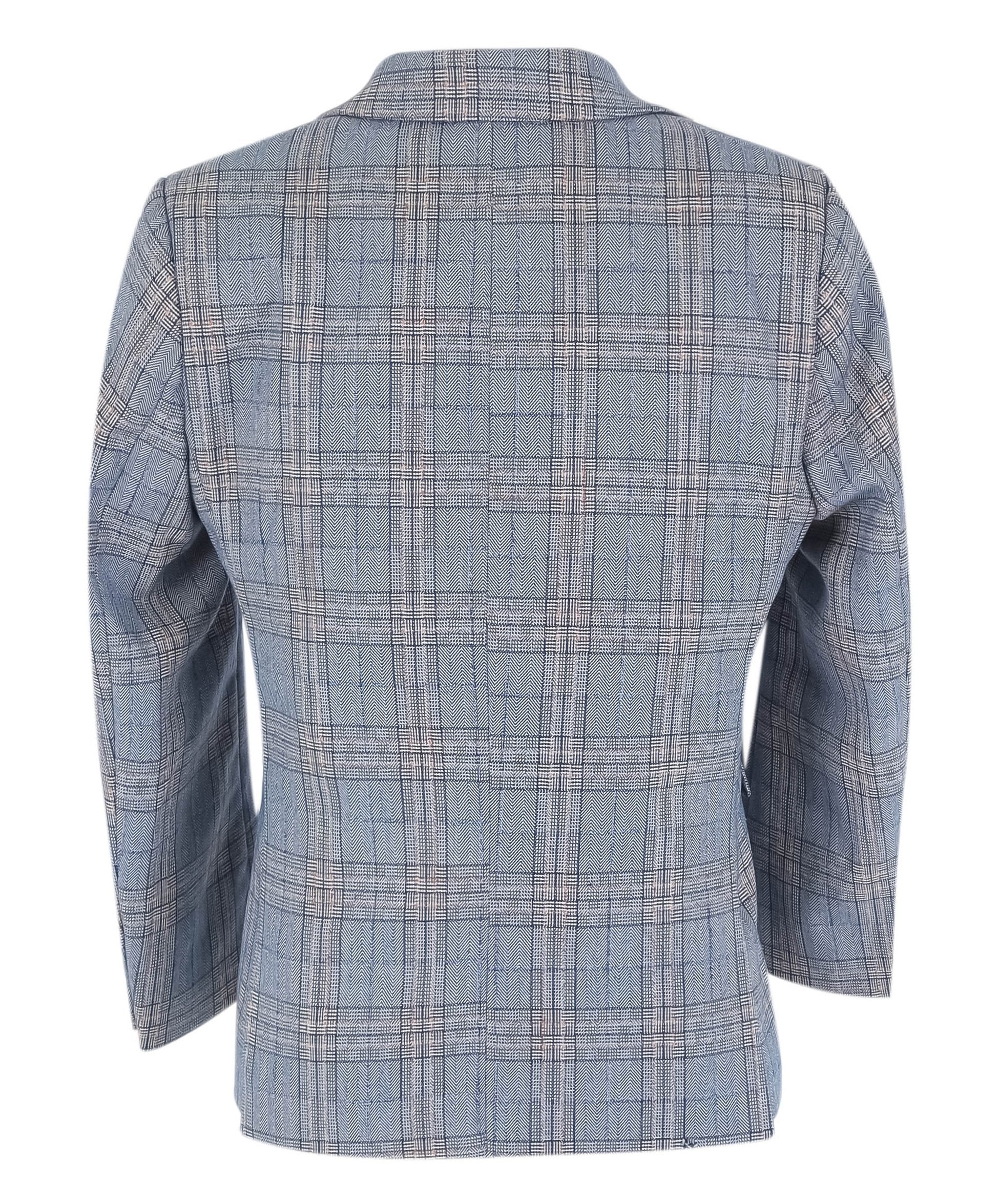 Costume à Carreaux Windowpane Slim Fit pour Garçons - LEVI Bleu