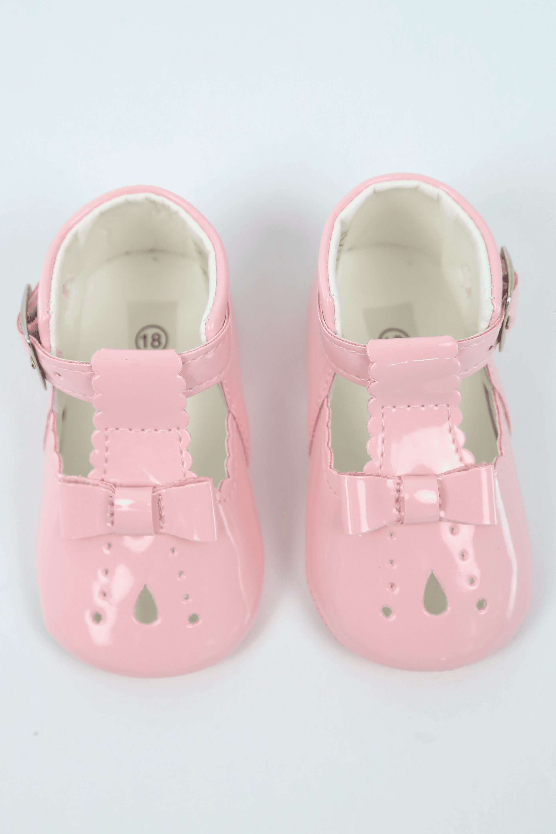 Unisex Baby Lackschuhe - HARPER - Pink