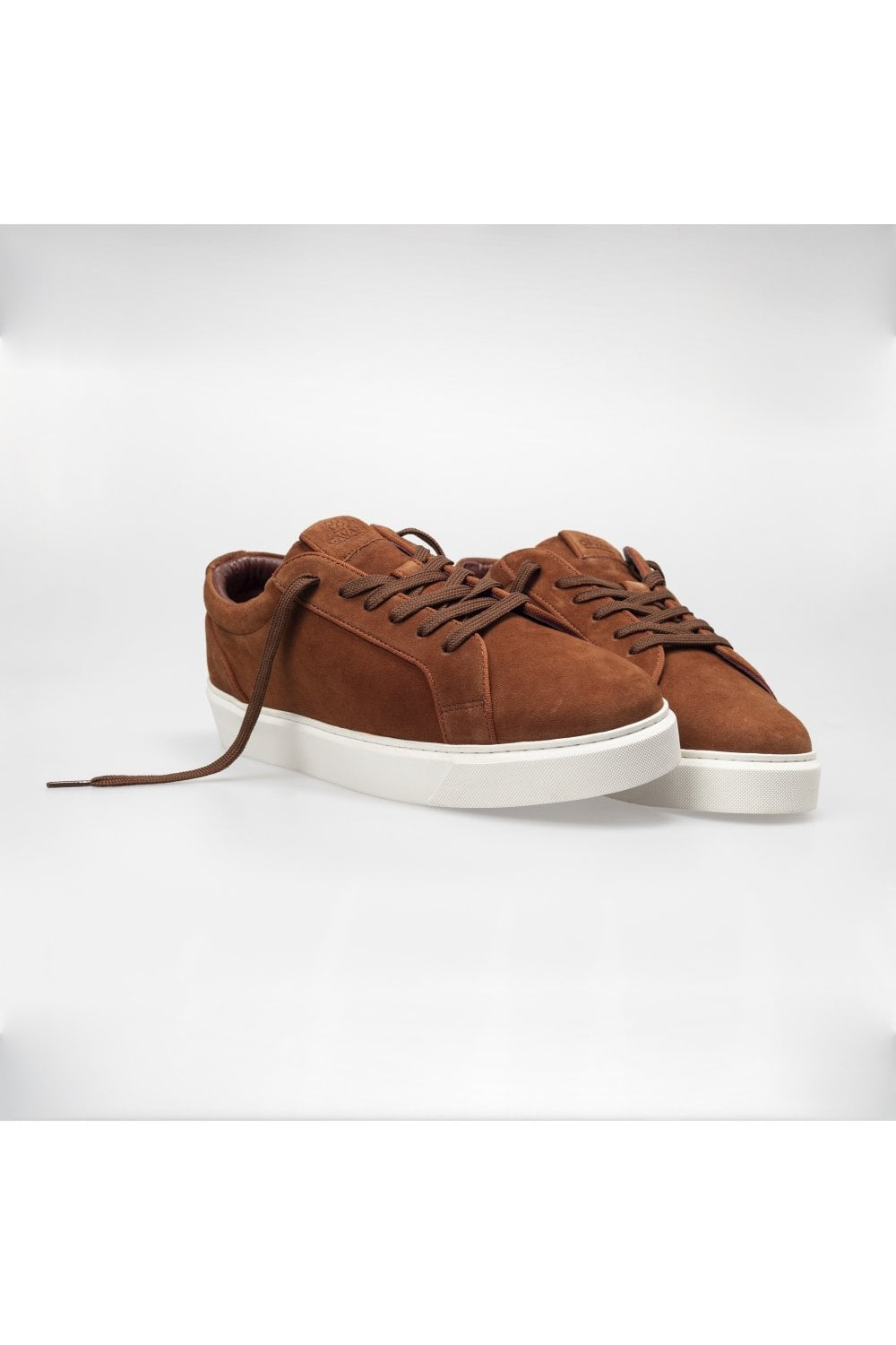 Herren Sneaker mit dicker Gummisohle - Rostbraun