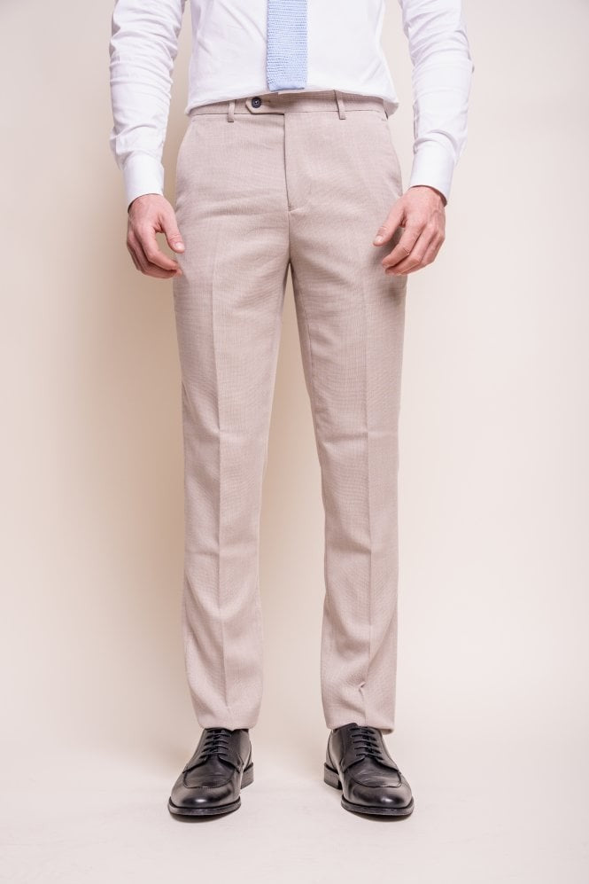 Herren Slim Fit Formalanzug - MIAMI Beige - Beige