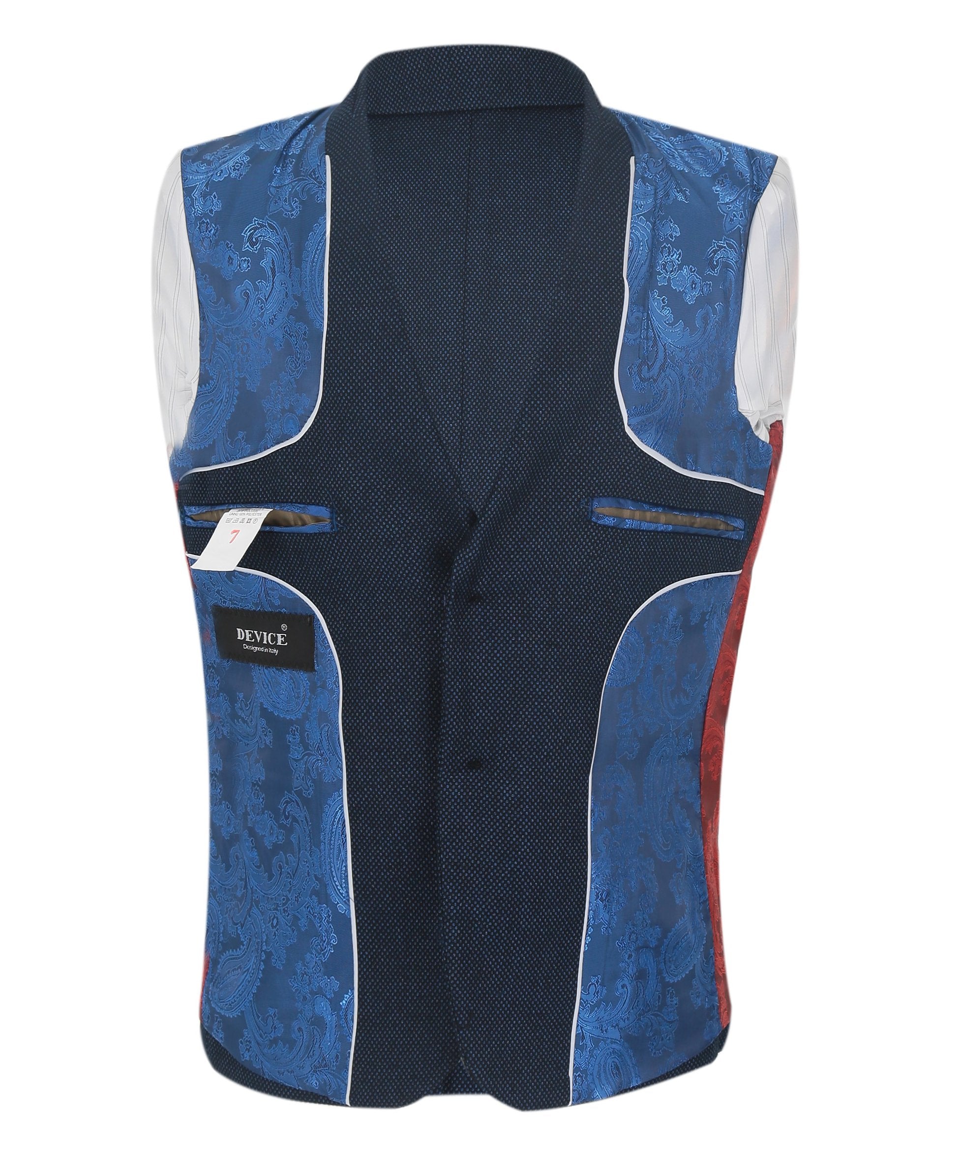 Costume Formel Texturé Bleu Marine pour Garçons - ARTHUR - Bleu Marine