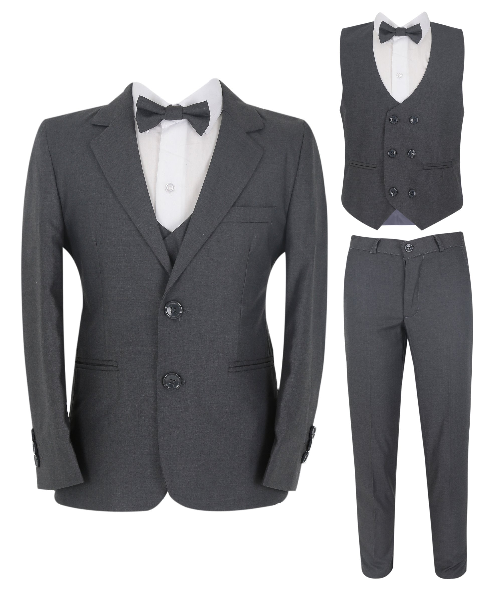 Ensemble Costume 7 Pièces Slim Fit pour Garçons - DAVID D.GREY