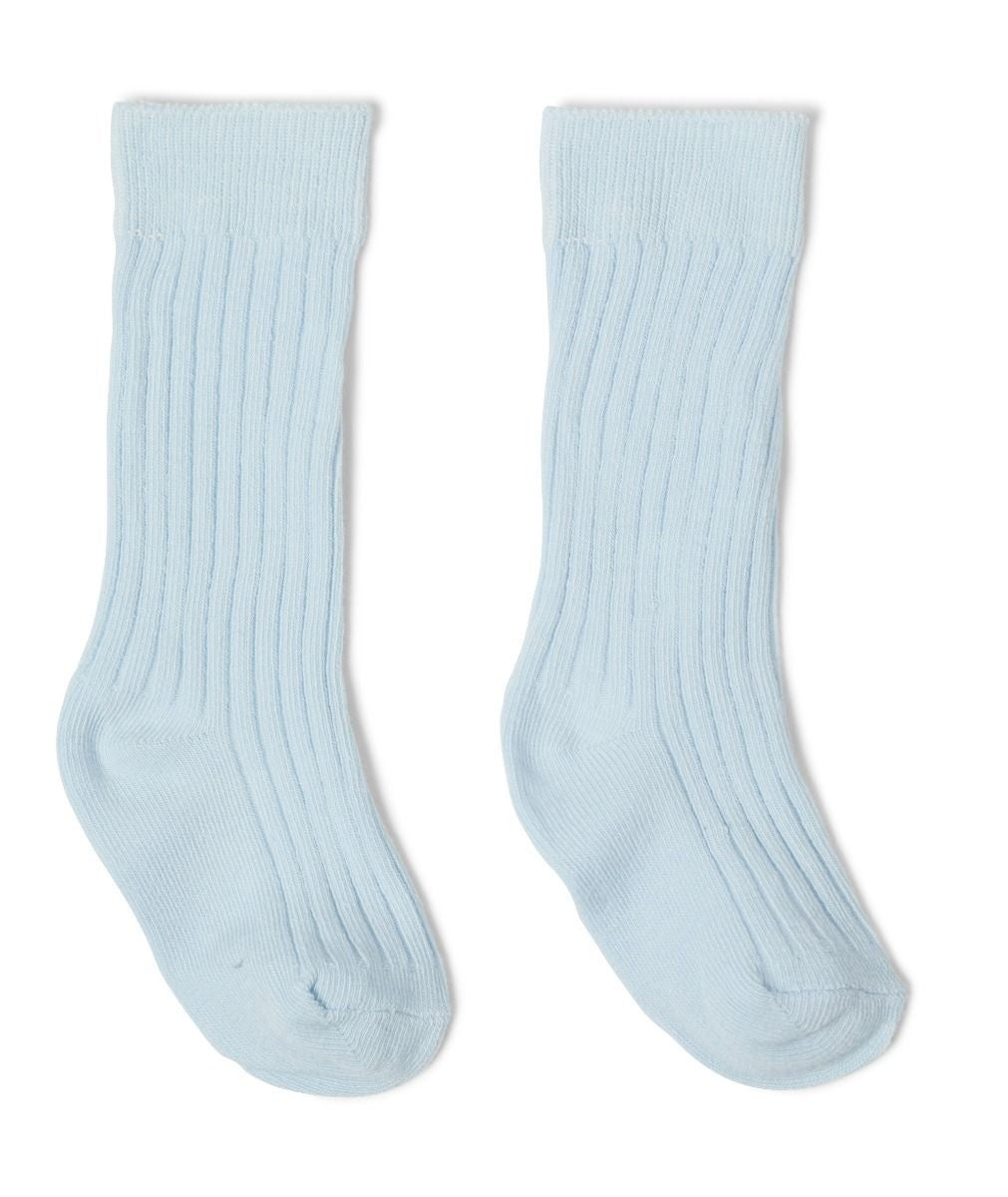 Boys Everyday Wear Ribbed Socks - ETHAN - Blue