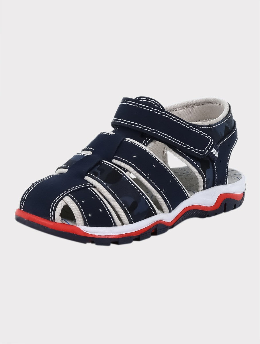 Jungen Casual Trekking Sandalen - Navyblau