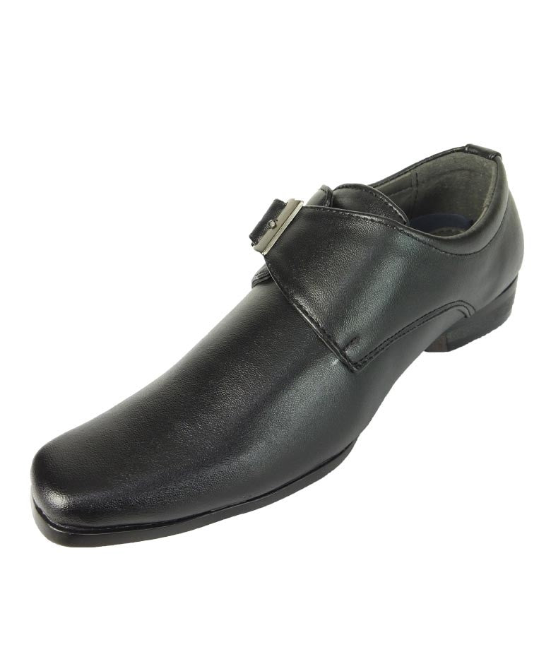 Jungen Schwarze Monk Schuhe - ALDWYCH - Schwarz