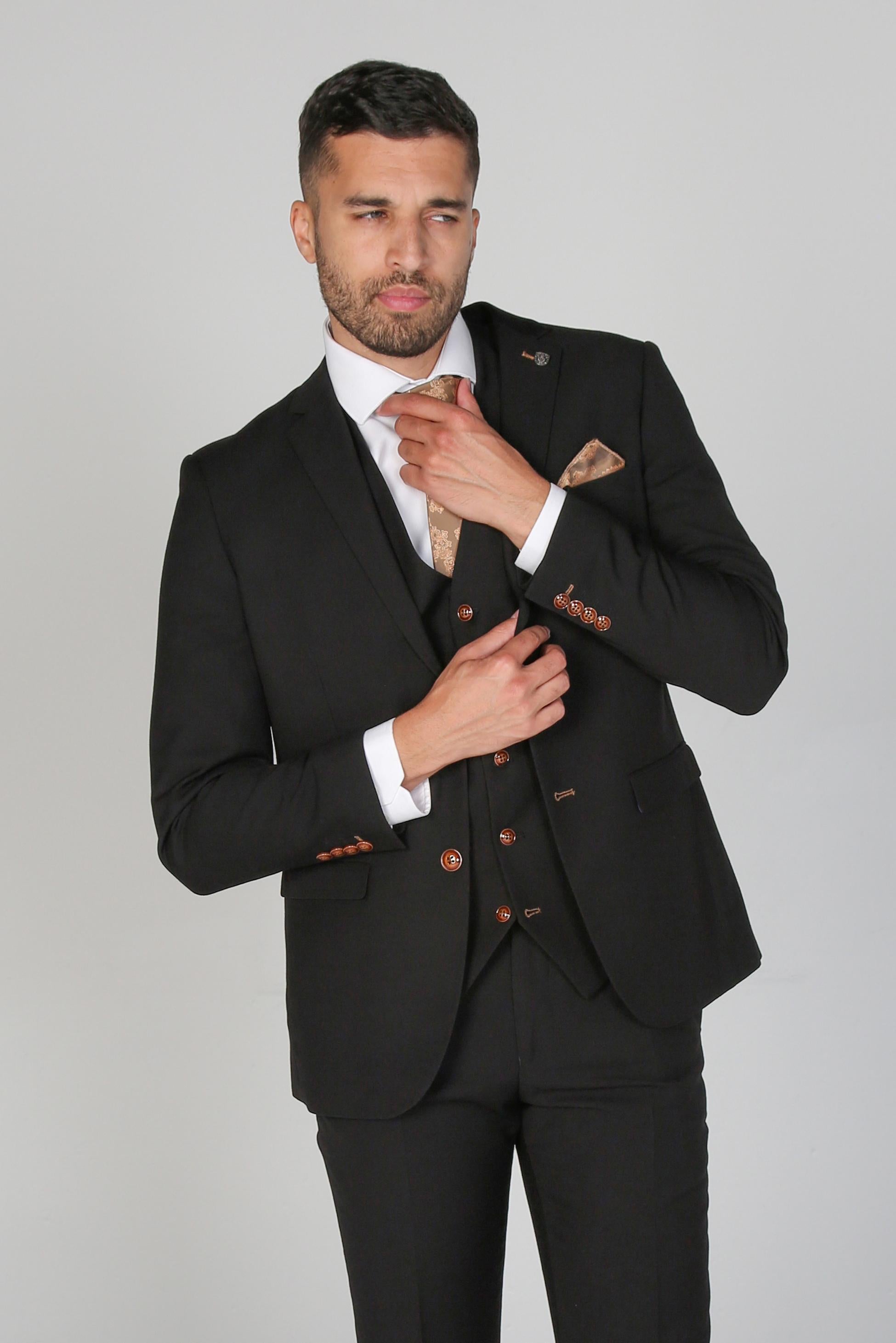 Veste de Costume Tailleur pour Homme - MAYFAIR - Noir