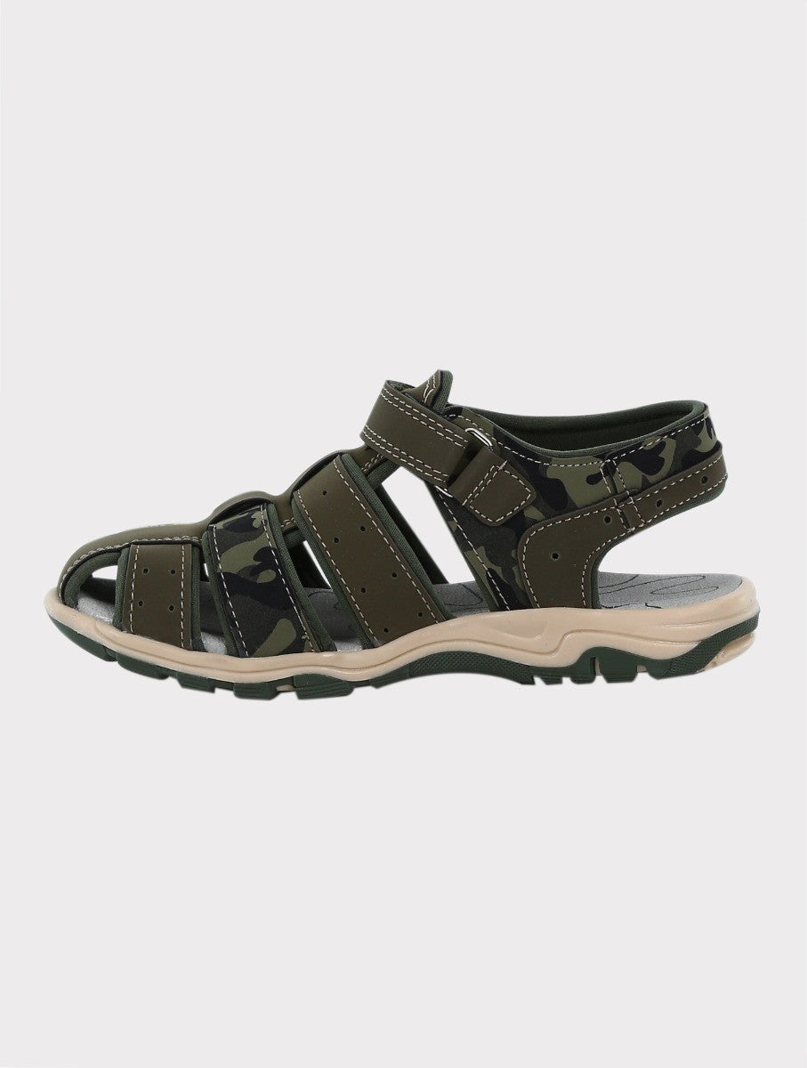 Jungen Casual Trekking Sandalen - Grün