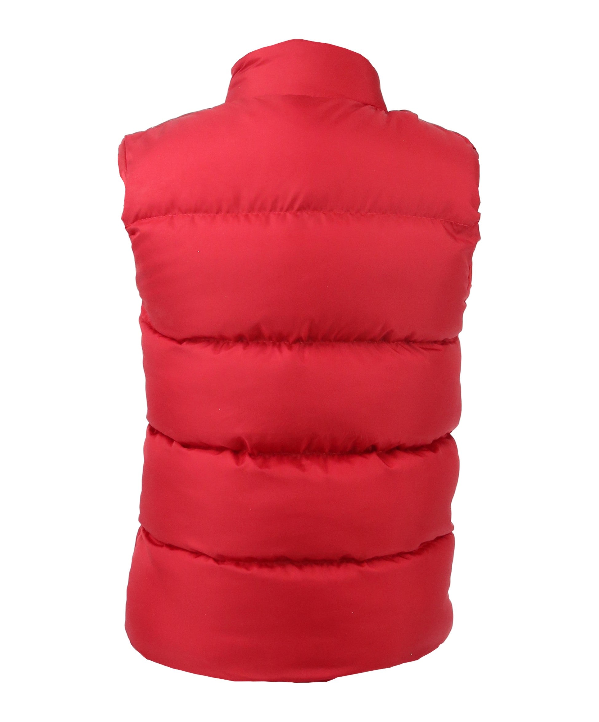 Gilet Sans Manches Matelassé pour Filles - Rouge