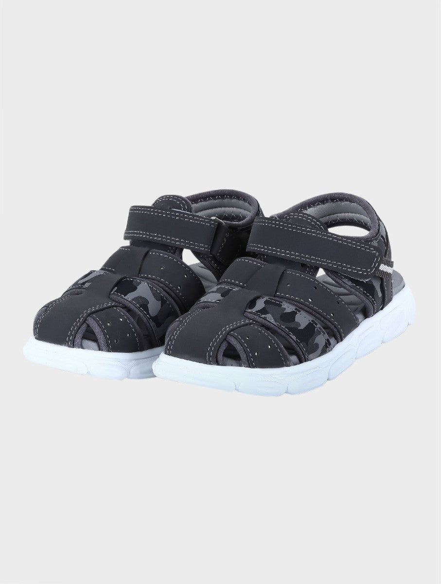 Jungen Casual Trekking Sommersandalen - Grau