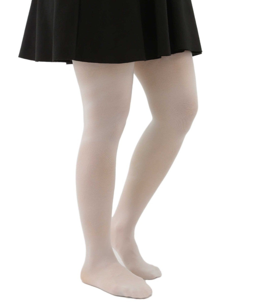 Girls Soft Footed Tights - MYCRO50 - Cream