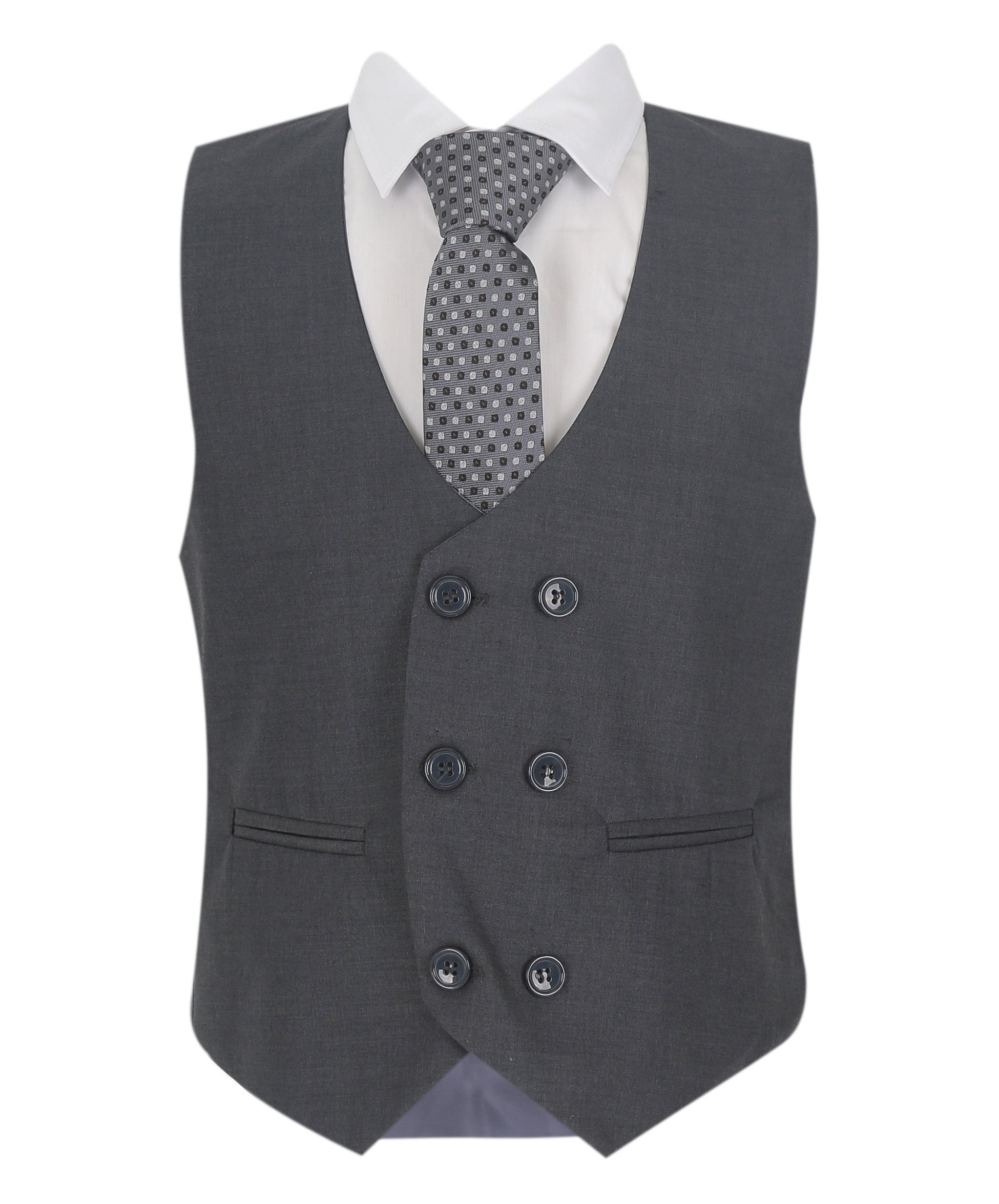 Ensemble Costume 7 Pièces Slim Fit pour Garçons - DAVID D.GREY