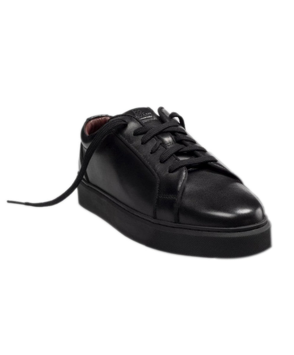 Herren Sneaker mit dicker Gummisohle - Schwarz