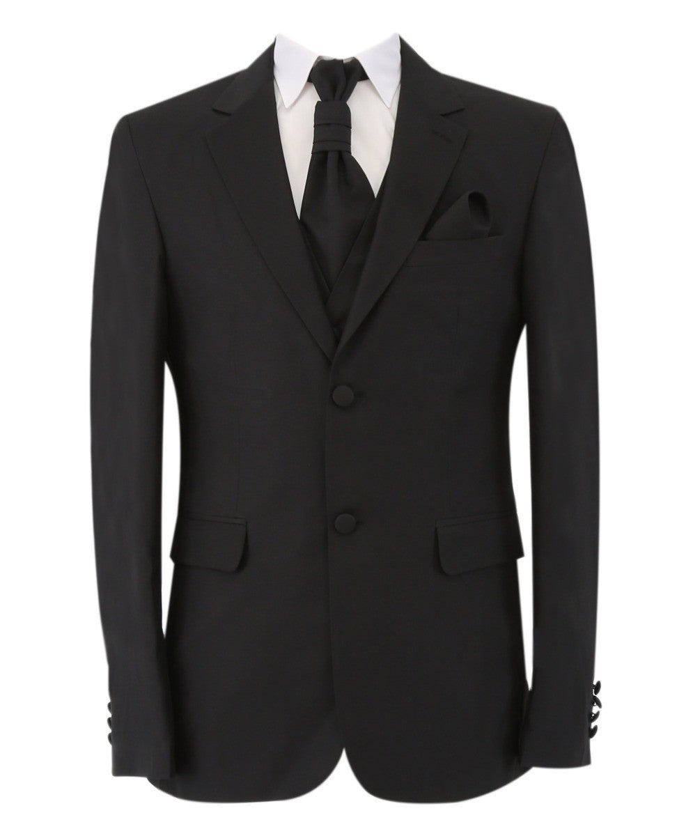 Men's Slim Fit Formal Suit Set - Gorgeous - Black