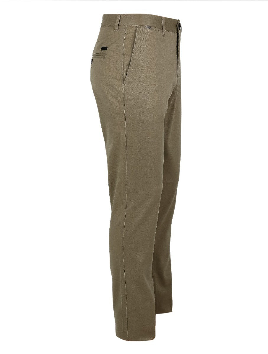 Herren Casual Baumwoll Chino - DAKOTA - Beige