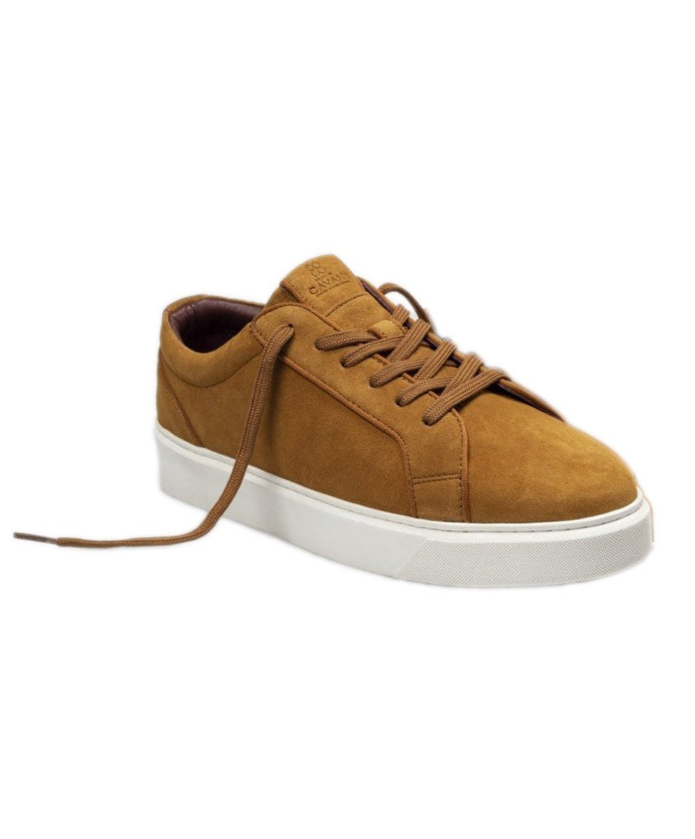 Herren Sneaker mit dicker Gummisohle - Senf