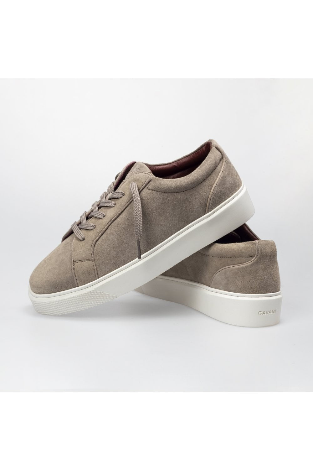 Sneakers à Lacets à Semelle Épaisse pour Homme - Gris Pierre