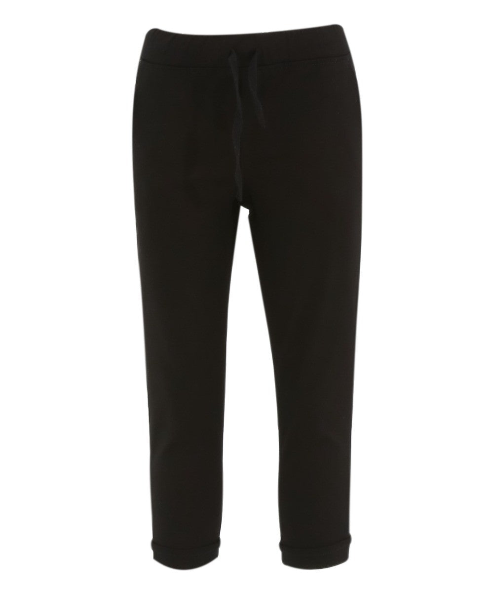 Pantalons Chino en Coton Élastique pour Garçons - ENZO - Noir