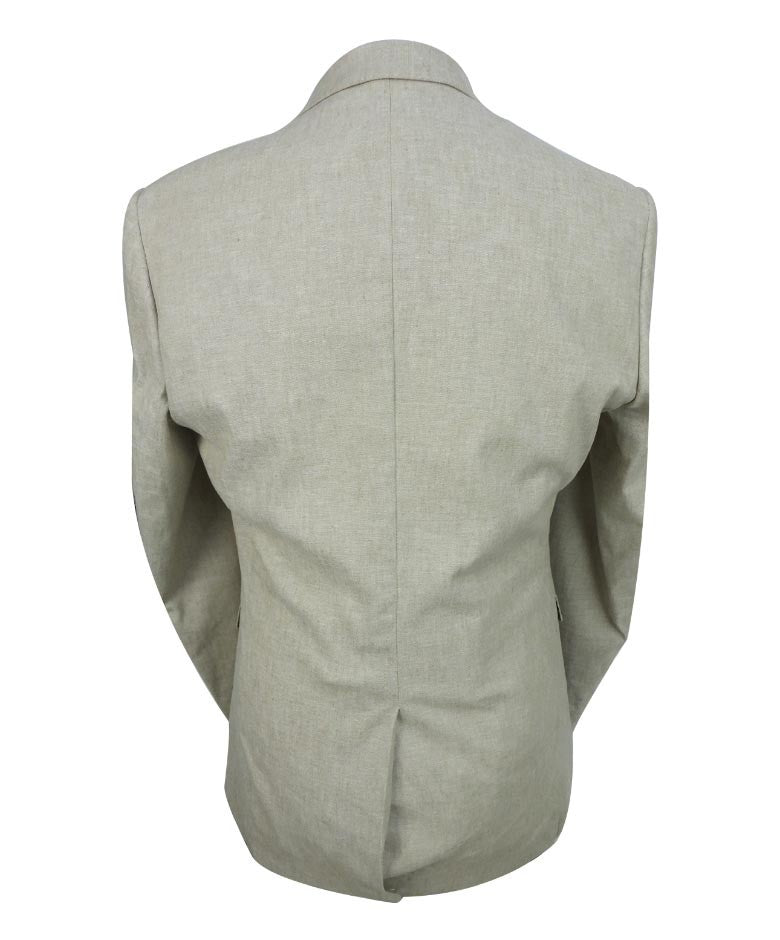 Costume en Lin Slim Fit pour Hommes - Style ETHAN - Beige