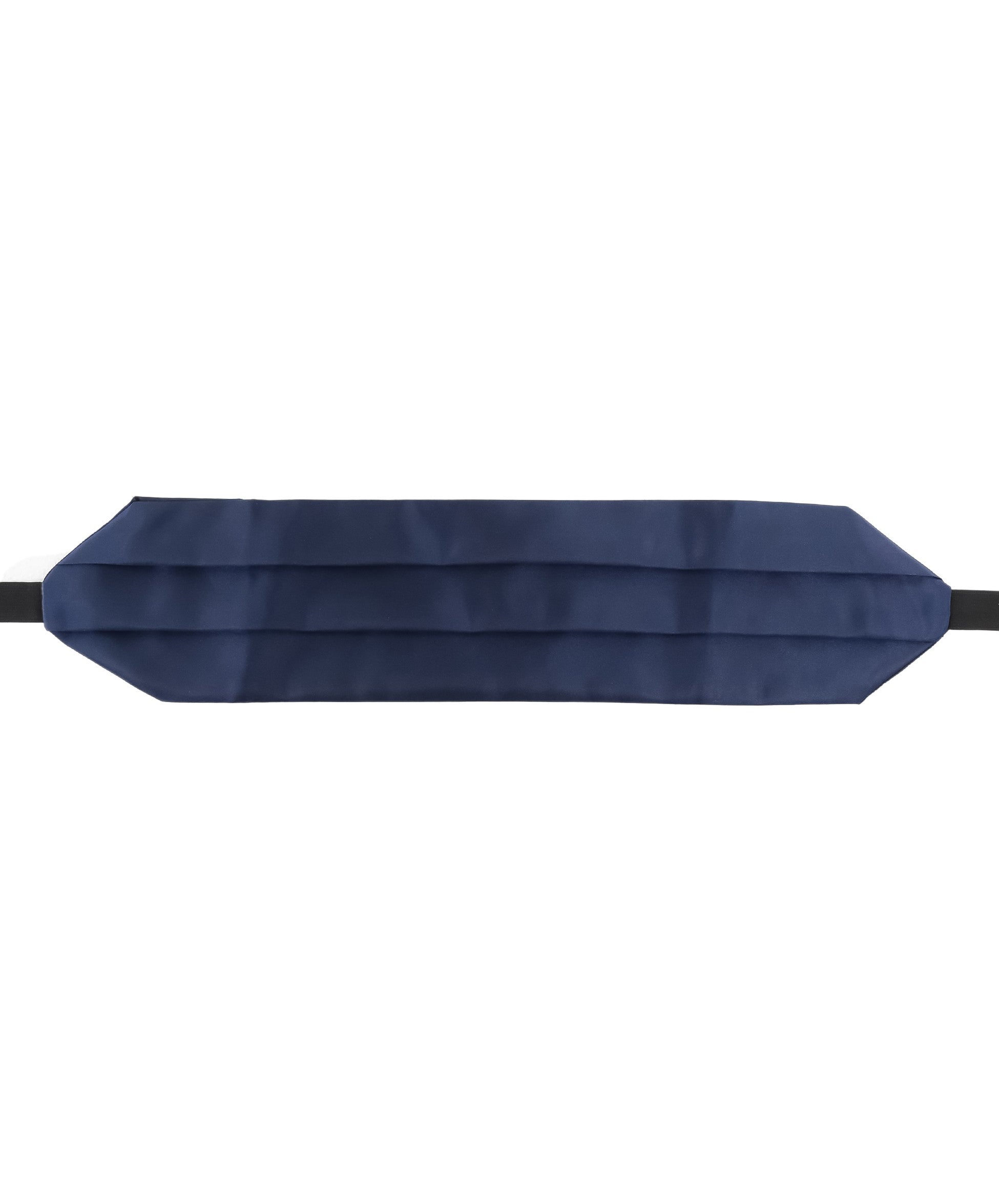 Jungen Satin Cummerbund & Fliegen-Set - Navyblau