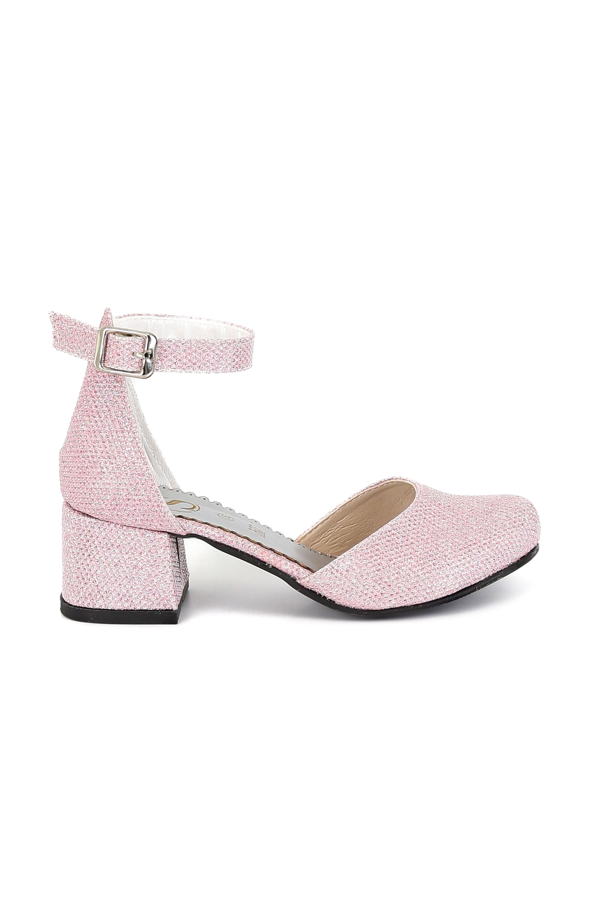 Chaussures Mary Jane à Bloc Talon Rose pour Filles - BUENE - Rose