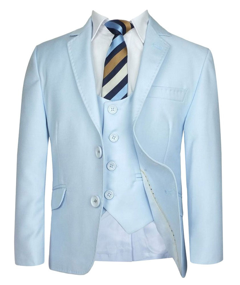 Boys Formal Suit Set - Sky Blue