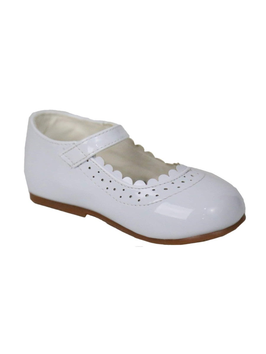 Chaussures Mary Jane Vernies pour Filles - Blanc