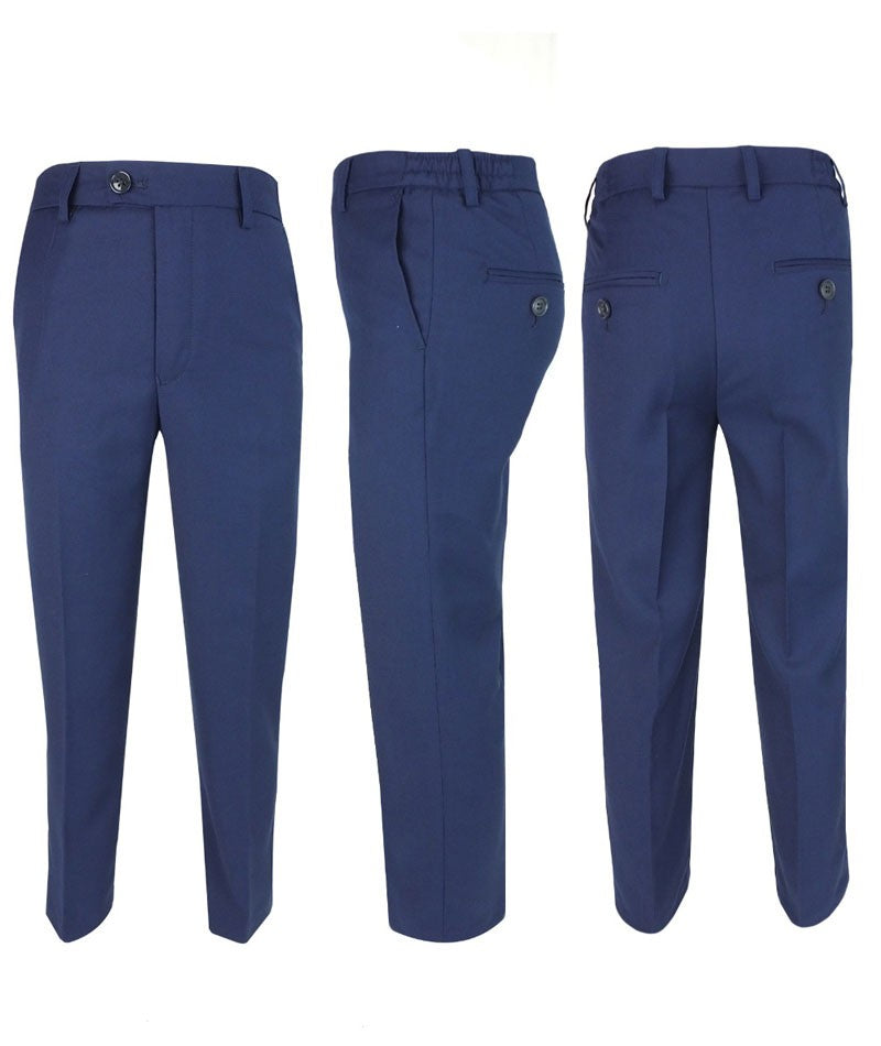 Costume Formel Bleu Slim Fit pour Garçons - Bleu