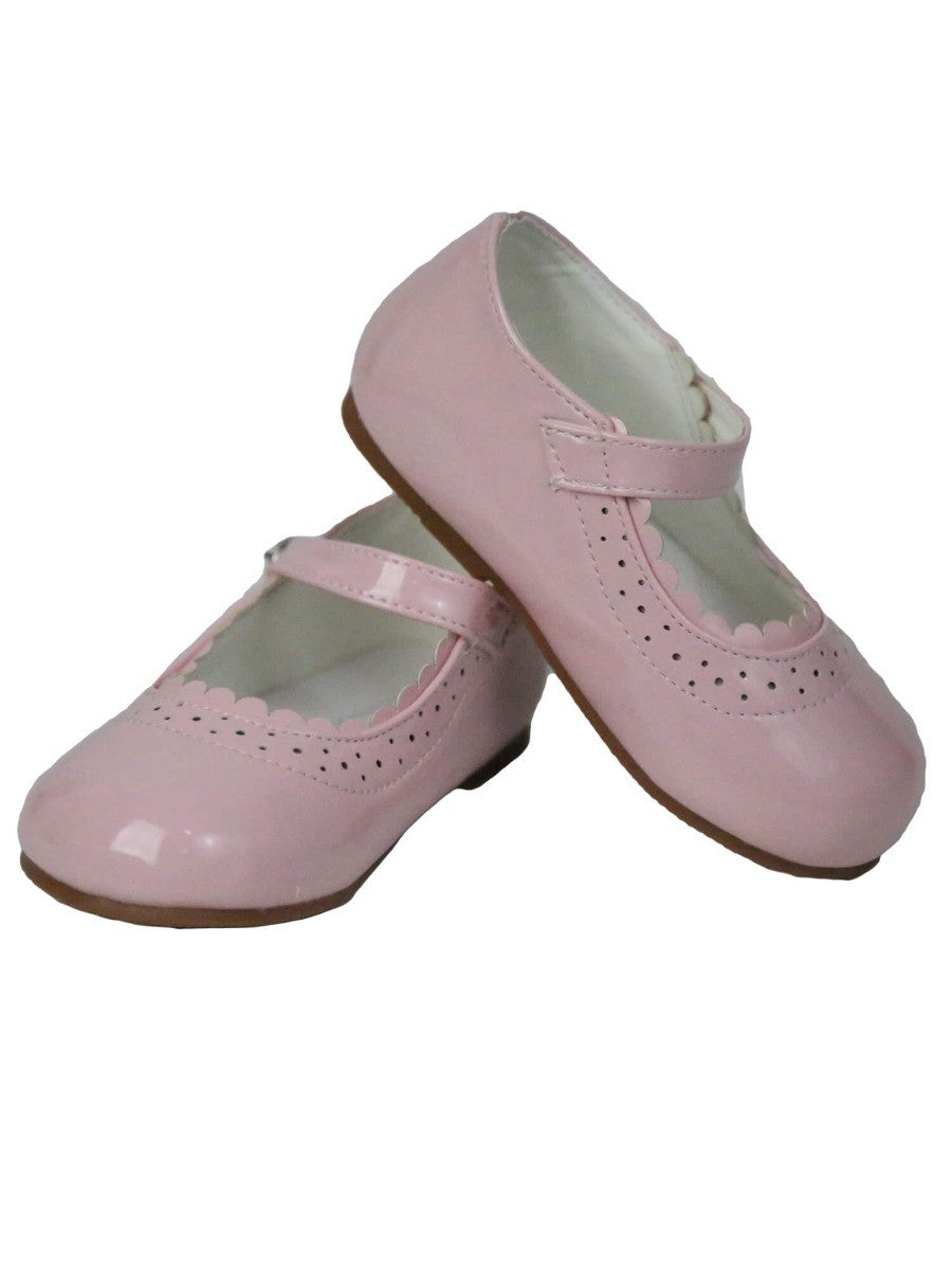 Mädchen Lack Mary Jane Schuhe - Pink