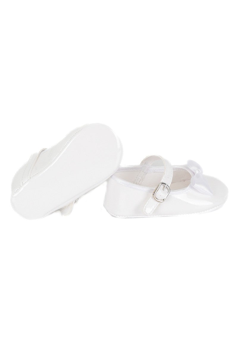 Chaussures Souples Pré-Marchantes pour Fillettes - Blanc