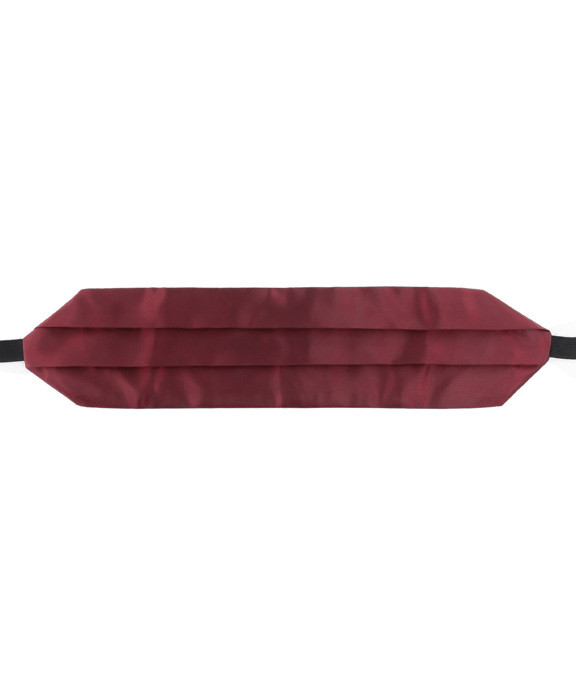 Jungen Satin Cummerbund & Fliegen-Set - Bordeaux