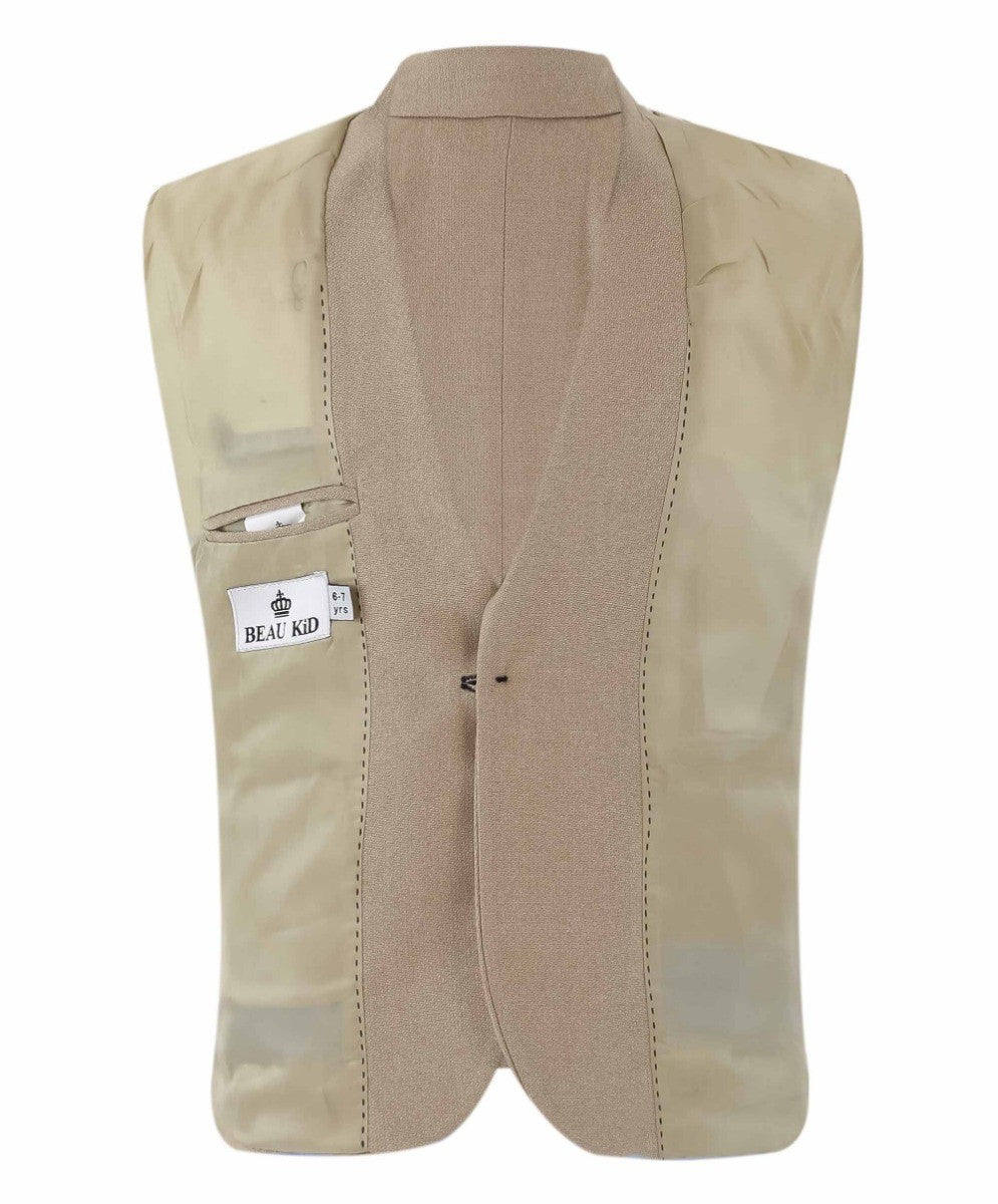 Costume Slim Fit pour Garçons - HENRY - Beige