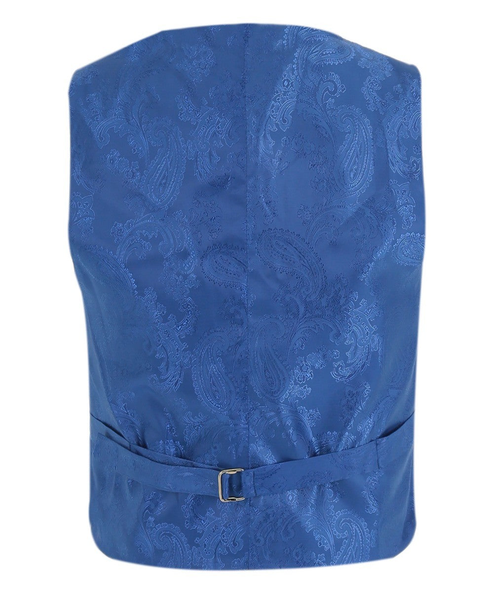 Jungen Maßgeschneiderter Blauer Anzug - MAYFAIR - Royalblau