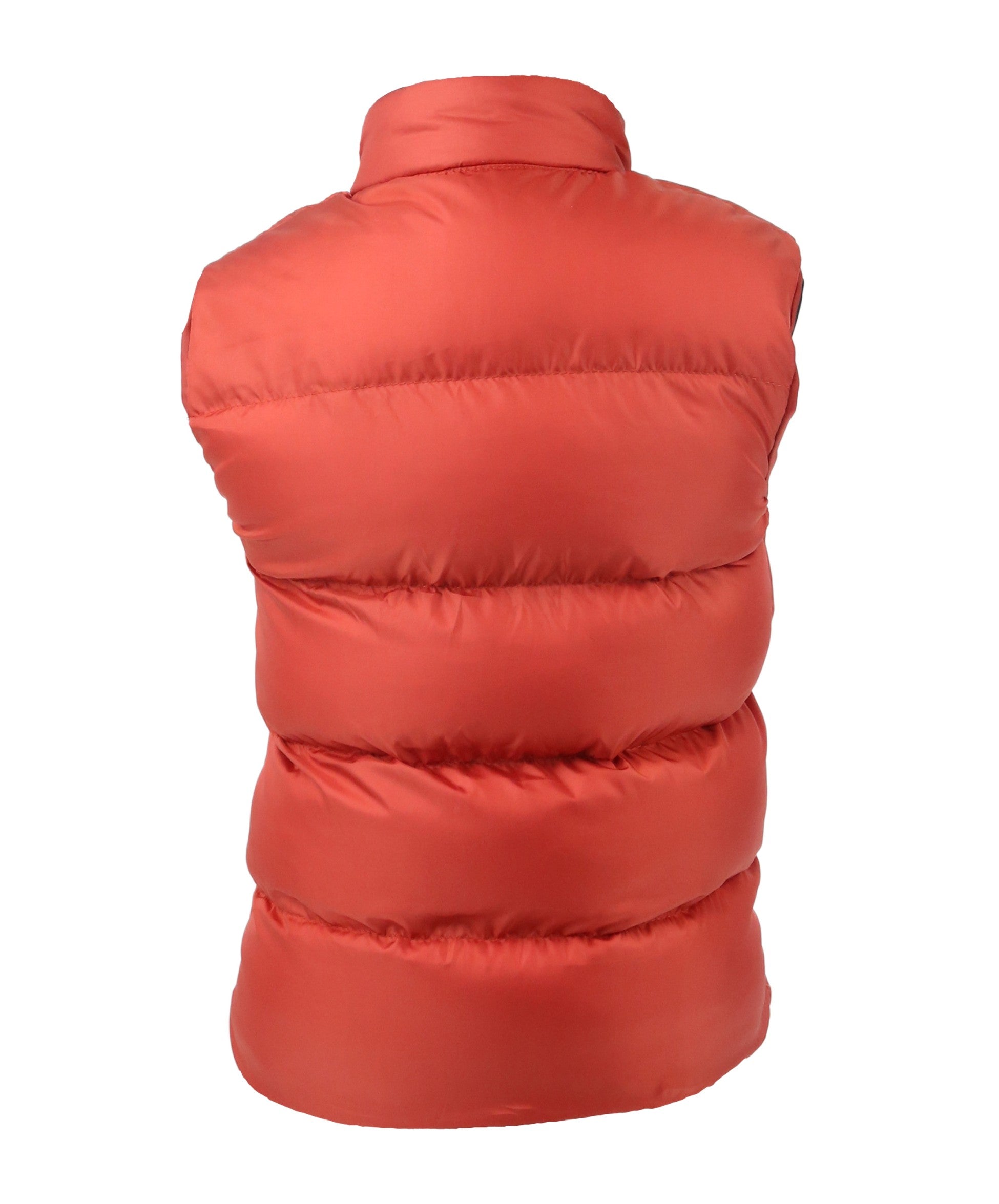 Gilet Sans Manches Matelassé pour Filles - Rouge Brique