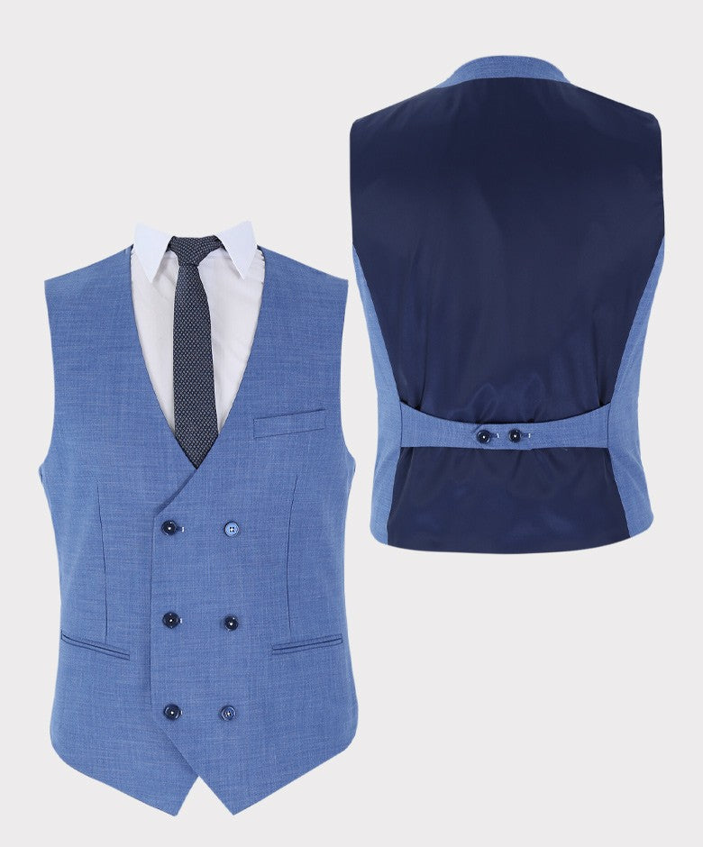 Costume Bleu Clair Tailleur pour Homme - JAYDEN - Bleu