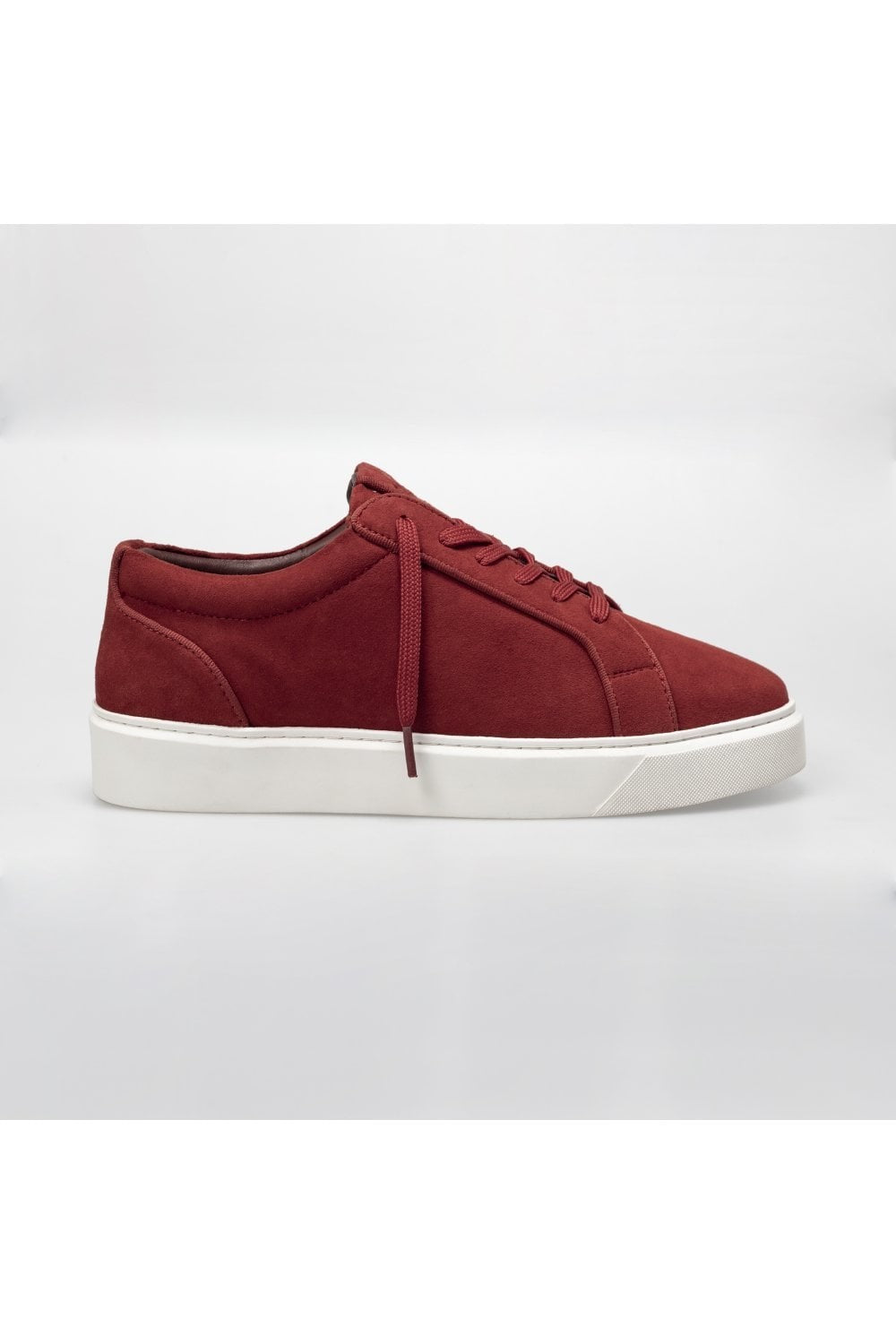 Herren Sneaker mit dicker Gummisohle - Rot