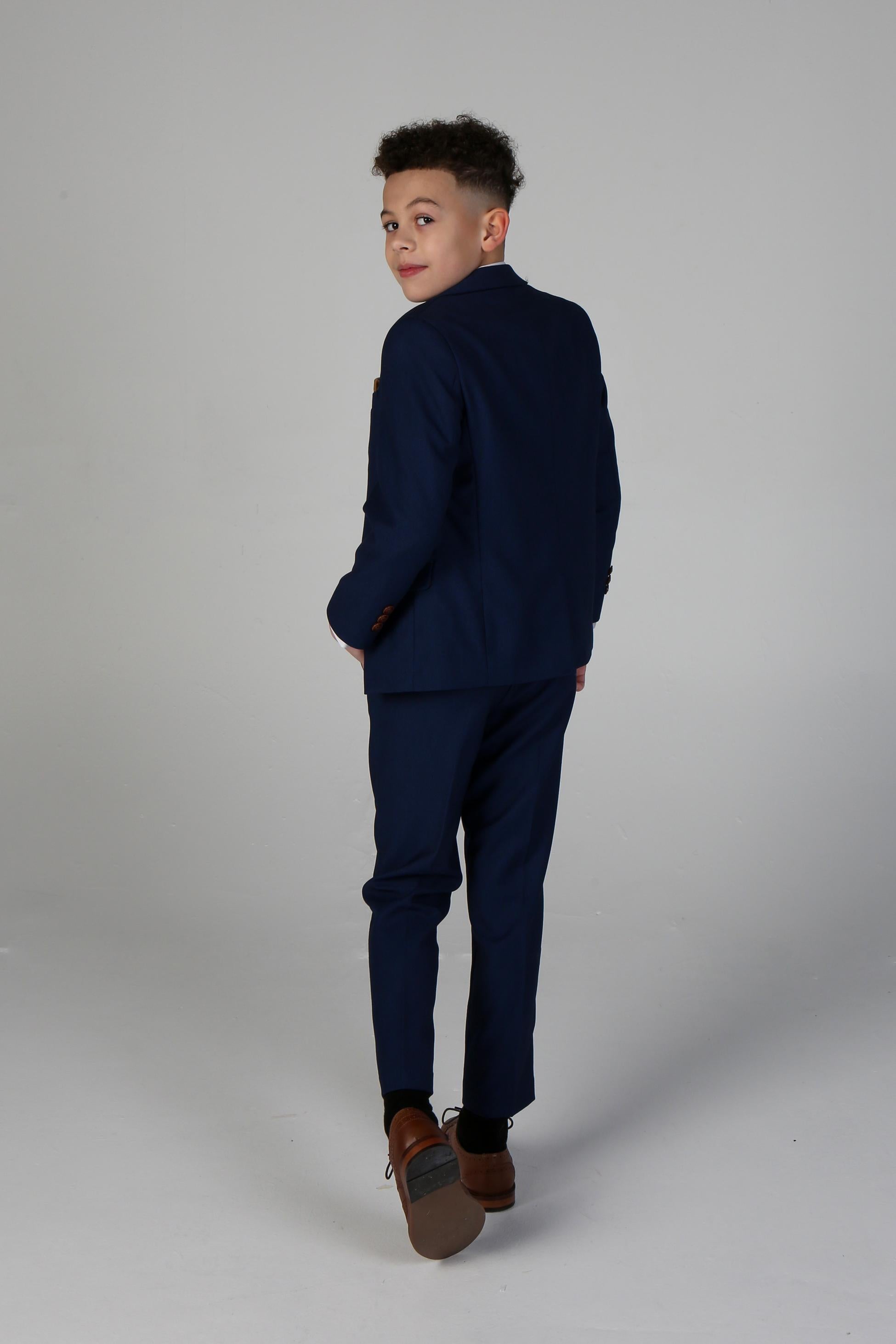 Costume Bleu Tailored Fit pour Garçons - MAYFAIR - Bleu Royal